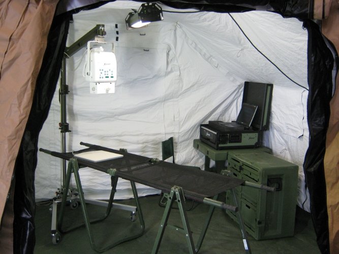 Portable Military X-ray Facility