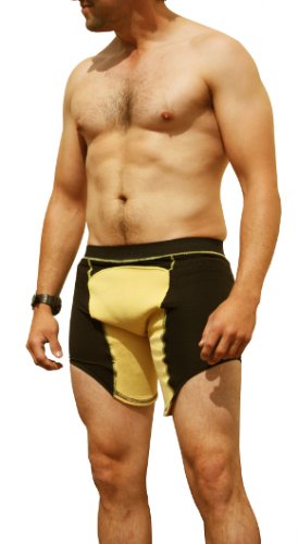 Boxer shorts made from Kevlar called the ‘Blast Boxers’