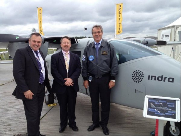 Evenlode ‘Ready to Fly’ at the Farnborough Airshow