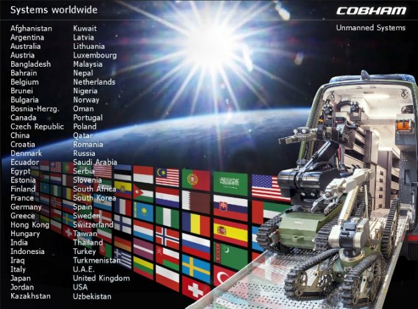 Cobham Unmanned Systems – Success world-wide in more than 50 countries