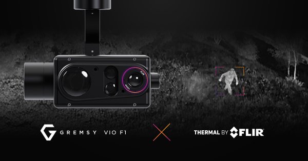 Thermal by FLIR Collaborator Gremsy Provides Vio Drone Payload for Public Safety and Industrial Applications